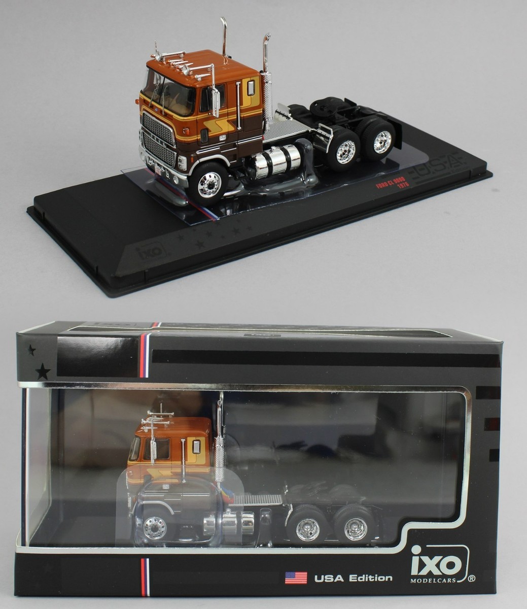 1:64 IXO Models *BROWN & TAN* FORD CL 9000 COE Semi Truck NIB! | eBay