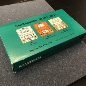 Nintendo Game And Watch Green House Multi Screen GH-54 Excellent Condition Box