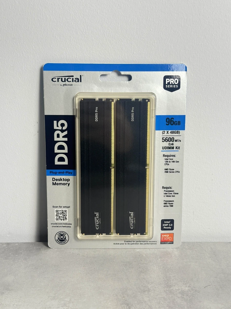 Crucial Computer RAM 48 GB Total Capacity for sale | eBay