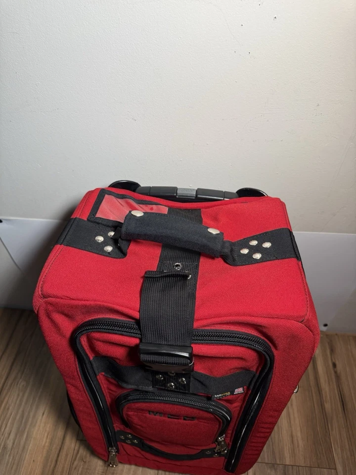 Club Glove Wheeled Rolling Luggage Upright 22" Carry On Overnight Travel Cordura - Image 4 of 4