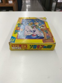 Tecmo Solomon's Key Famicom Nintendo NES Classic Puzzle Action Used