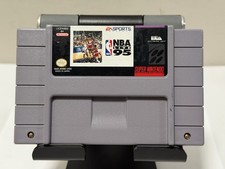 Super Nintendo SNES NBA Live 95 Authentic OEM EA Sports Game Cartridge Tested