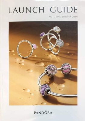 PANDORA | LAUNCH GUIDE AUTUMN WINTER 2016  NEW  DEALER RETIRED CATALOG BOOK USA