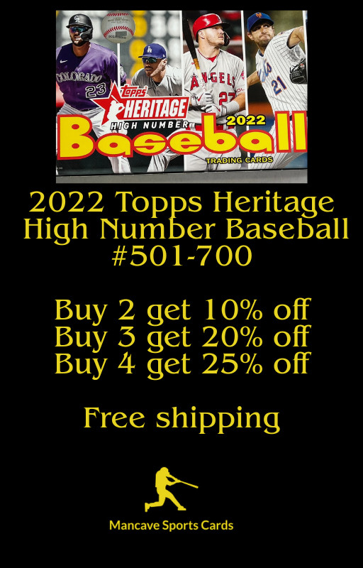 2022 Topps Heritage Hight Number Complete your set