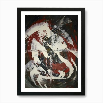 Abstract Painting 1 Art Print Framed Wall Art Poster Canvas Print Picture