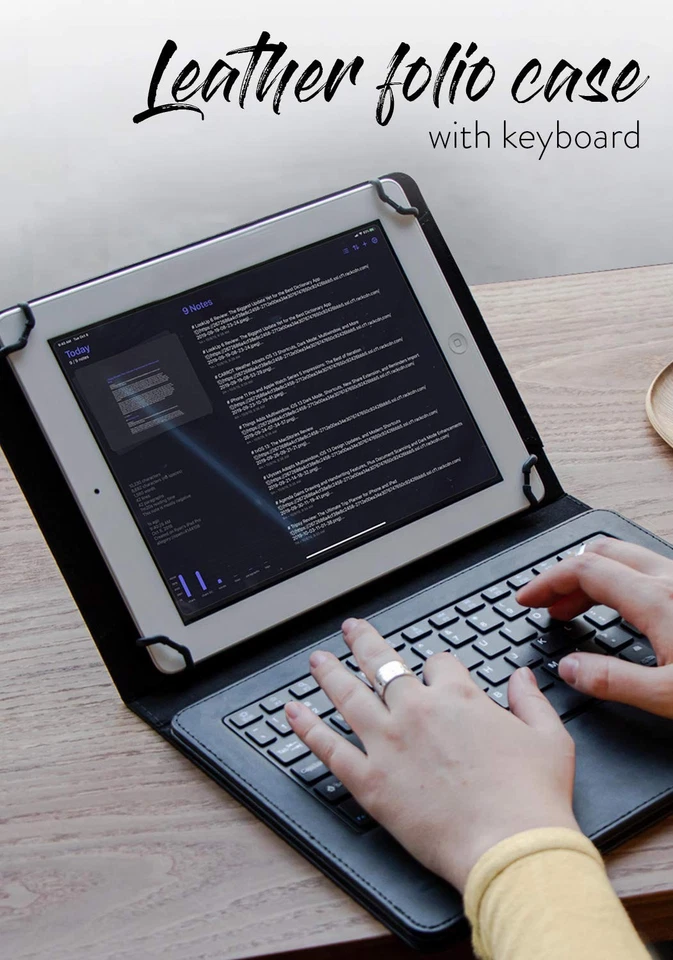 Infinite Executive Universal Tablet Keyboard Case for 7, 7.9, 8 inch | Tablet... - Image 2 of 4