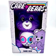 Care Bears Share Bear Stuffed Animal Purple