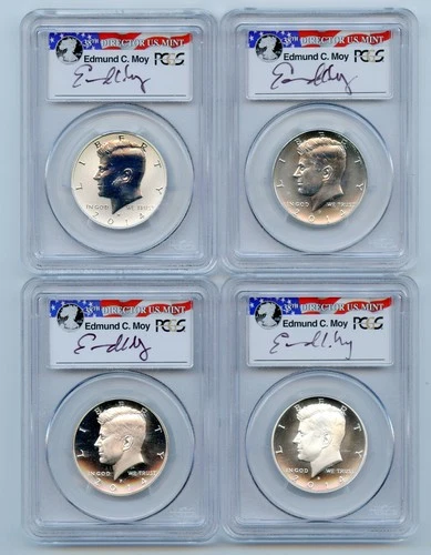2014 Kennedy Half Dollar 50c 4pc 50th Anniversary Set PCGS MS/PR 70