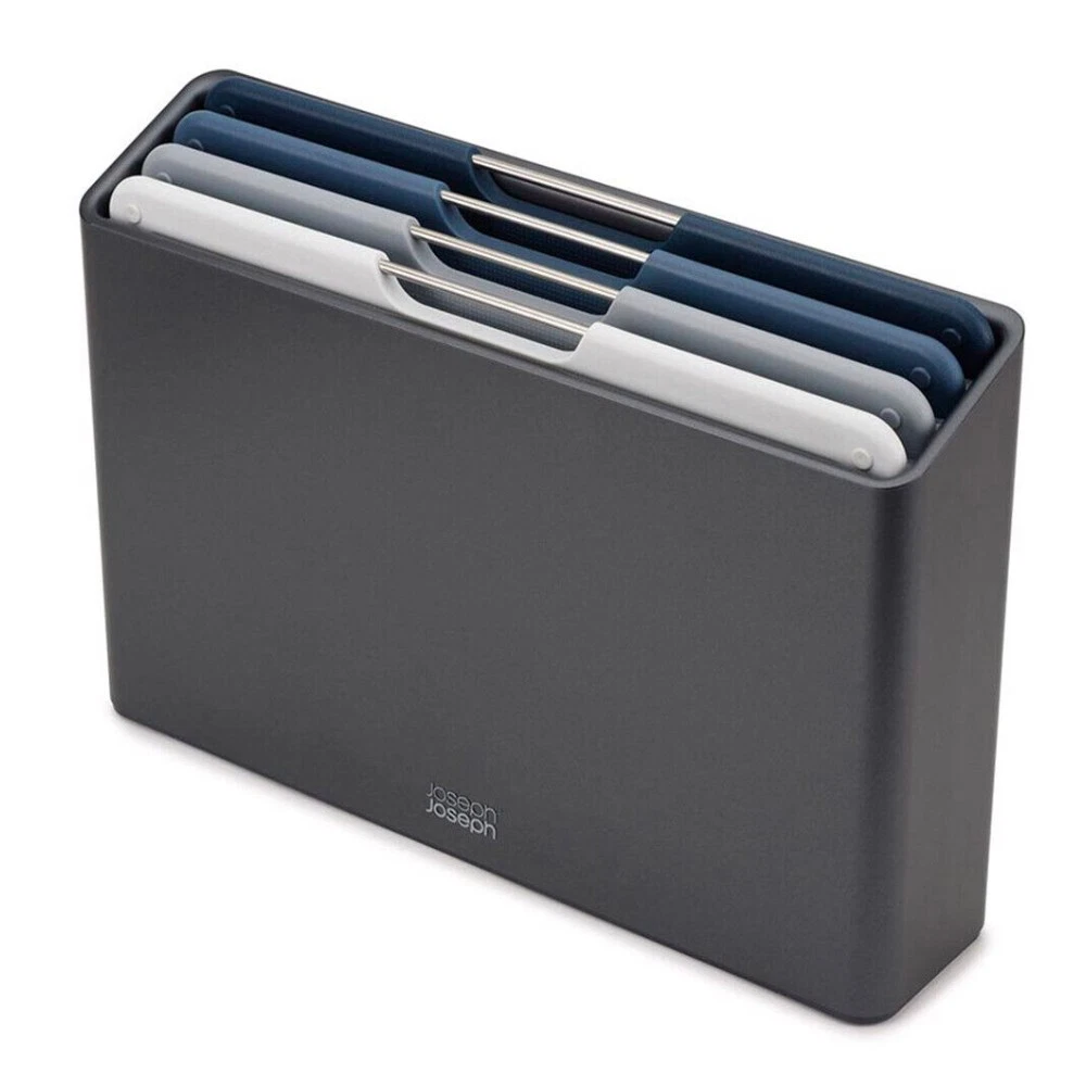 Joseph Joseph Folio 4 Piece Regular Chopping Board Set | Graphite 60186
Opens in a new window or tab