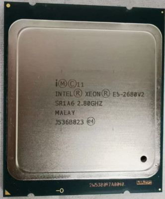 Intel Xeon E5-2680V2 E5-2680V2 2.8GHz 10-core 25MB LGA2011 CPU processor 2680v2