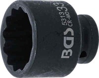 BGS-5313 Kraft-SteckschlüSsel-Einsatz ZwöLfkant Antrieb Innenvierkant 12,5 Mm (1
