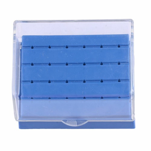 3x 24 Holes Dental Diamond High Speed Bur FG 1.6 Holder Block Case Plastic Box - Picture 3 of 12