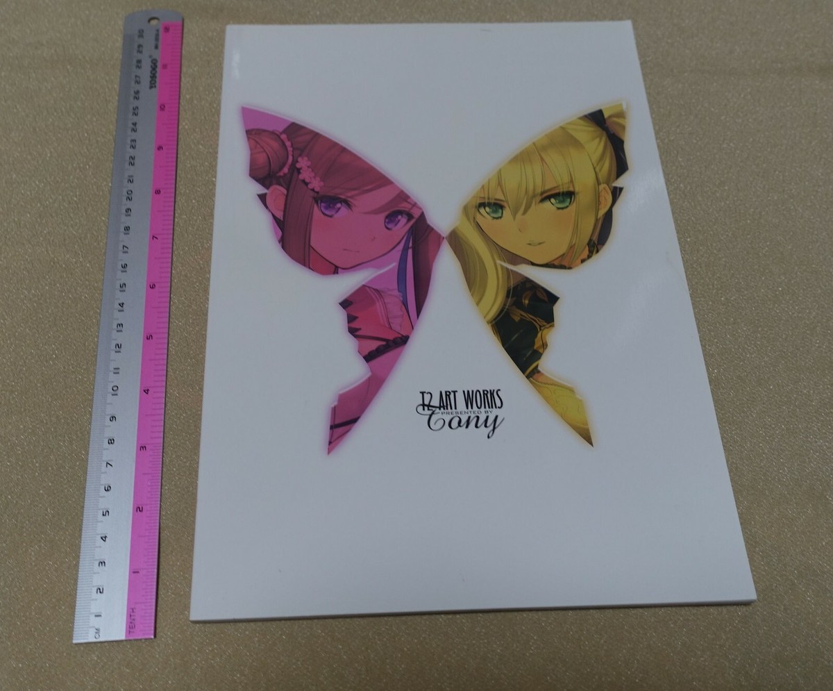 Tony T2 ART WORKS サイン色紙 4枚 Tony T2 ART WORKS サイン色紙 シャイニングブレイド ユキヒメ