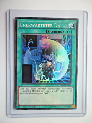 Unerwarteter Dai CROS-DE065 Super-Rare 2 Auflage YU-GI-OH Karte LP