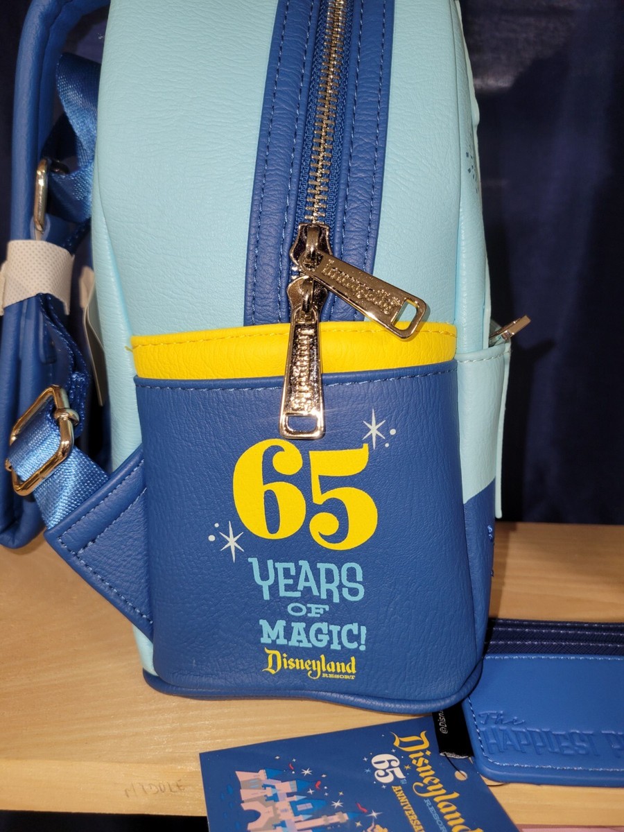 LOUNGEFLY DISNEY PARKS 65TH ANNIVERSARY MICKEY MINNIE 