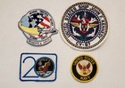 PATCHES LOT 4 USS JOHN F KENNEDY CV 67 AUTHENTIC NAVY Apollo Enterprise Space — photo 1