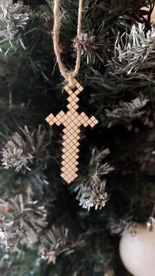 Kinderspielzeug Schwert MalSpielzeug Holz 🎄 Weihnachten  - Bild 1 von 4