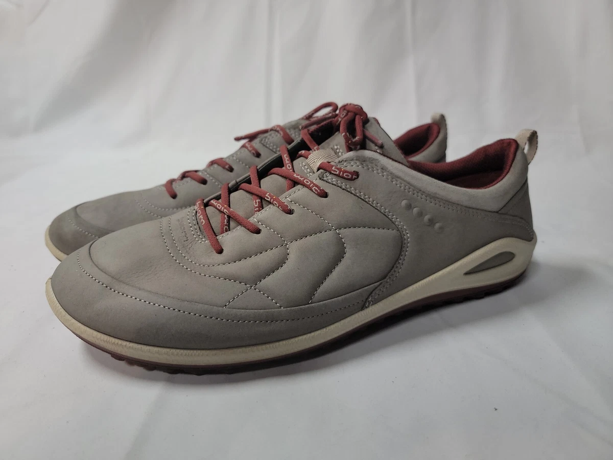 Gå igennem Tårer Par ECCO Biom Grip Lite Casual Sneakers Grey/Port Leather EU 40 US Womens 9 |  eBay