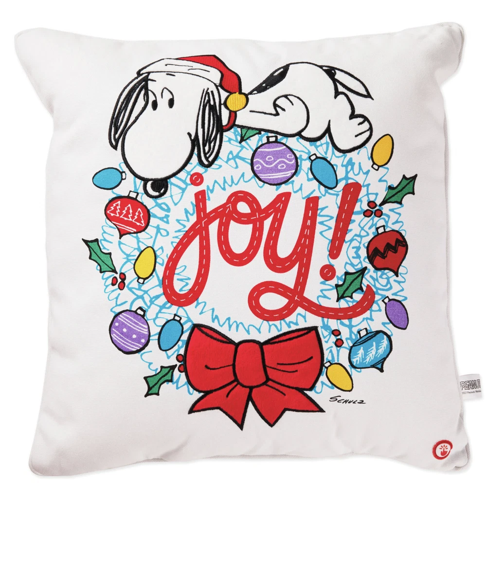 Snoopy christmas store pillow