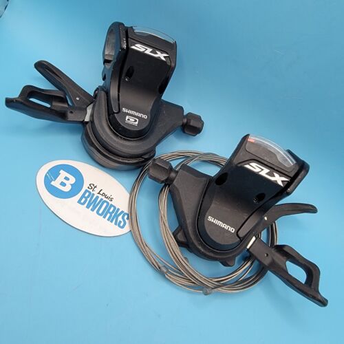 Shimano SLX SL-M670 2/3x10 Speed Trigger Shifters DYNASYS MTB w/Cables h7