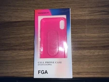 PINK CELL PHONE CASE DESIGNED BY FGA