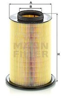 Mann-Filter C 16 134/2 Luftfilter Kartusche 210Mm 133Mm 70Mm