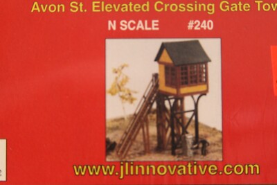 JL Innovative Design N #240 Avon St. Elevated Crossing Gate Tower NIB