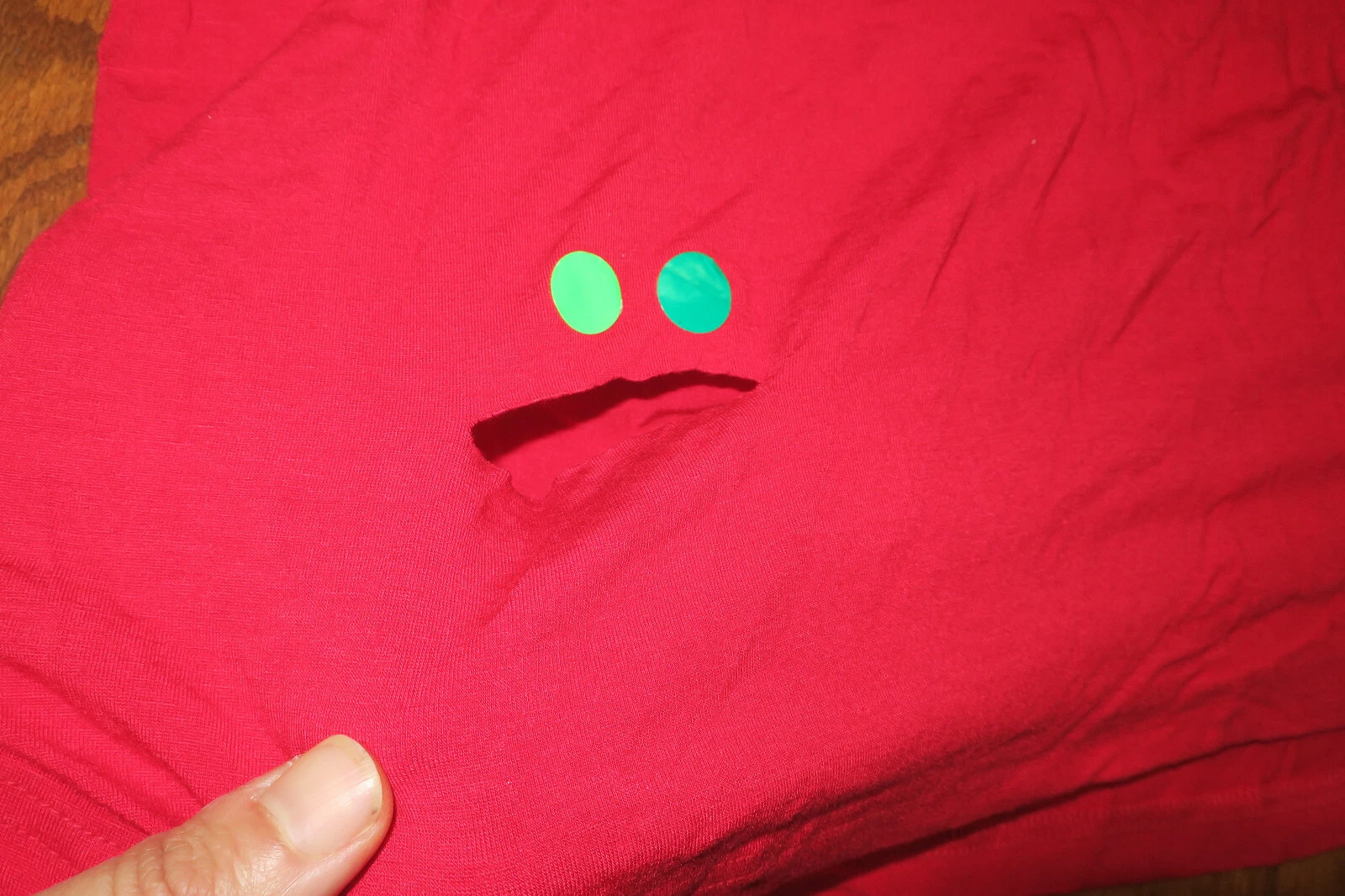 UNDERCOVER M HOLE ❤️ VICTORIA'S SECRET MODA ❤️ ABITO ESTIVO ❤️ TOP TEE COTONE SPIAGGIA 39" ROSSO