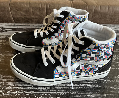 VANS “Filmore Hi” Butterfly Checkerboard High Top Women’s Size Multi M 