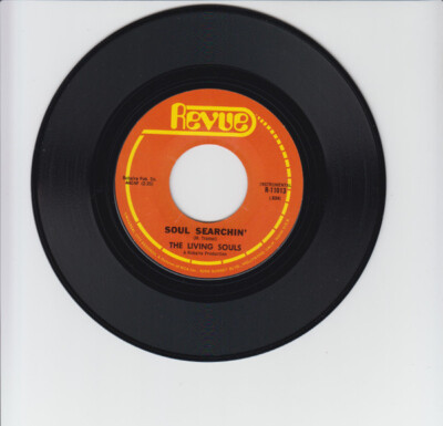 The Living Souls - Soul Searchin' / Drop It On Me (7'', Styrene) (Near Mint (NM o