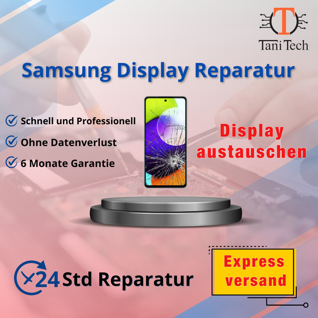 Samsung Galaxy A20,21s,22,23,24,25  Modell  Display Reparatur Display austauchen