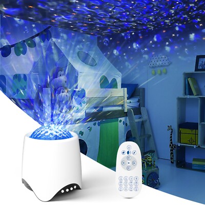 Galaxy Projector Night Light for Kids - Starry Sky w/ Remote Control -  Birthday