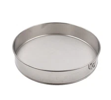 10 Inch Flour Sifter Round Fine Mesh Baking Strainer
