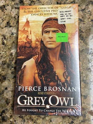 Nice Vintage Gray Owl Pierce Brosnan Factory Sealed VHS MINT