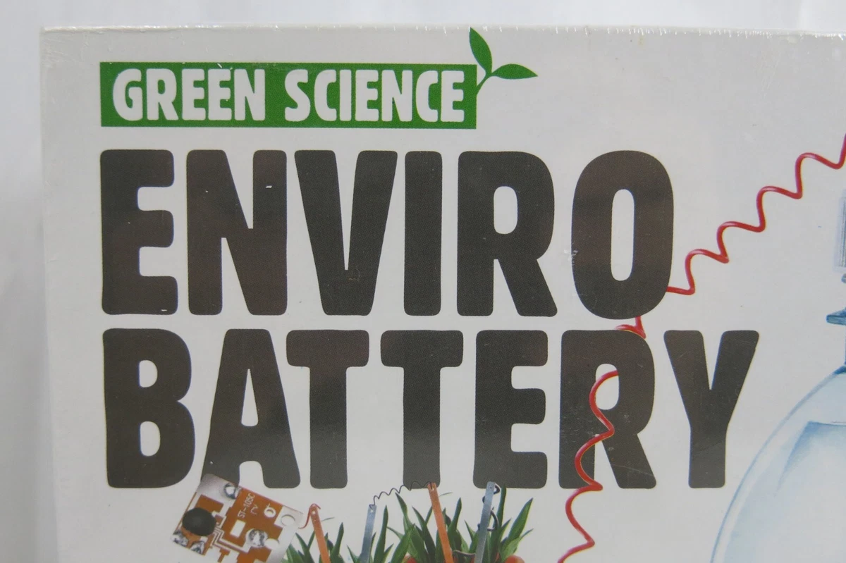 Green Science Enviro Battery Kit Kidz Labs Science Project by 4M