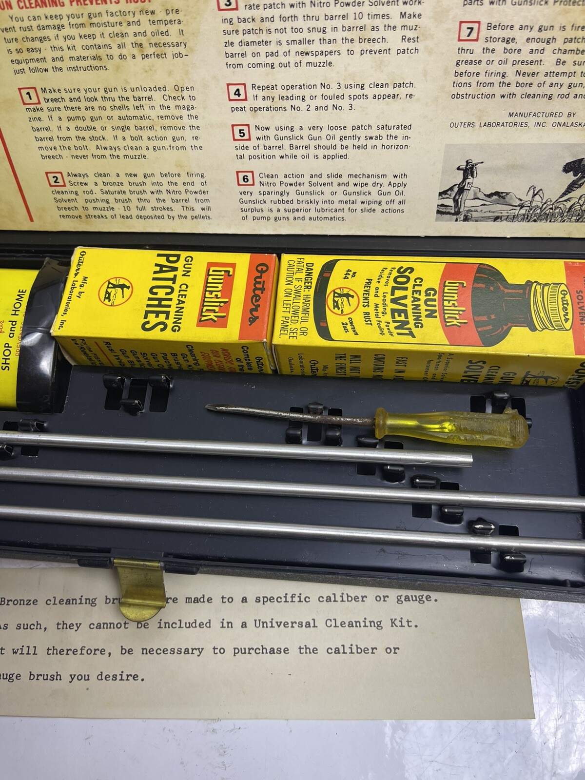 Vintage Antique Gun Cleaning Kit eBay