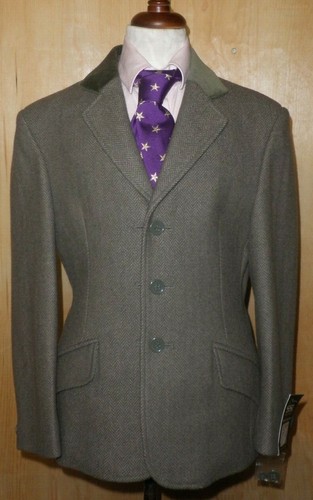 Shires Malvern Child's Green Tweed 