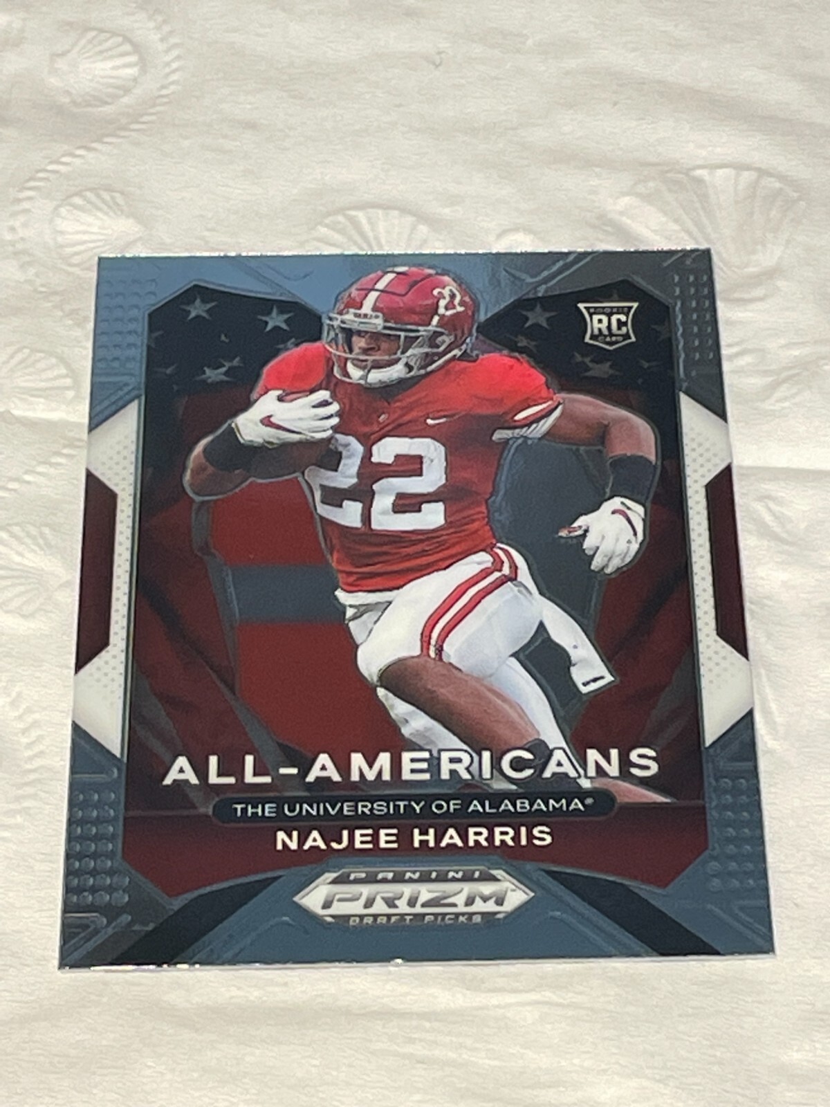 2021 Panini Prizm Draft Picks Najee Harris All-Americans Rookie RC #167 Alabama