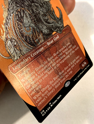 MTG Ilharg, the Raze-Boar *FOIL ETCHED* Secret Lair Drop Series