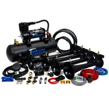 HornBlasters Conductor's Special 228H Loud Train Horn Kit for Trucks - 12 Volt