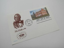 USPS Scott UX173 19c Beecher Hall First Day of Issue Postal Card