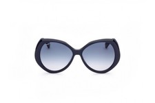 MAX MARA MM0015 EMME2 90W Royal Blue Oval Plastic Sunglasses Frame 59-15-140