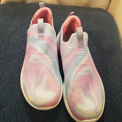 Girls Skechers Ssport Memory Foam Stretch Fit Sz1
