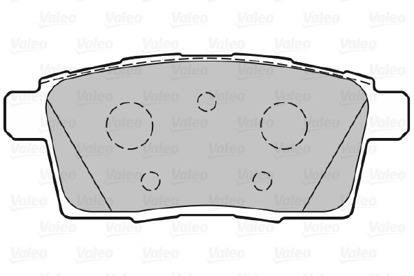 Kit plaquette de frein Valeo 301336 pour éliminer les sifflements