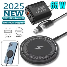 Magsafe Charger For iPhone 16 15 14 13 12 Pro Max Magnetic Fast Wireless Charger