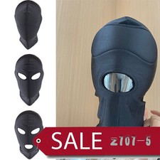 Unisex Bandage Head Face Mask Open Eye Mouth Spandex Headgear Restraint Flirt