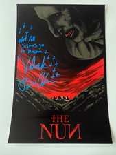 BONNIE AARONS In-Person Signed Autograph 30x45 Picture The Nun