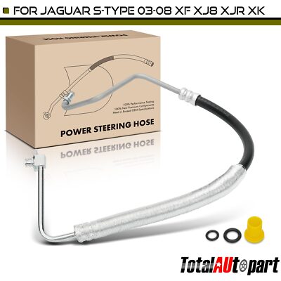 Power Steering Pressure Line Hose Assembly for Jaguar S-Type 2003-2008 XK XF XJ8