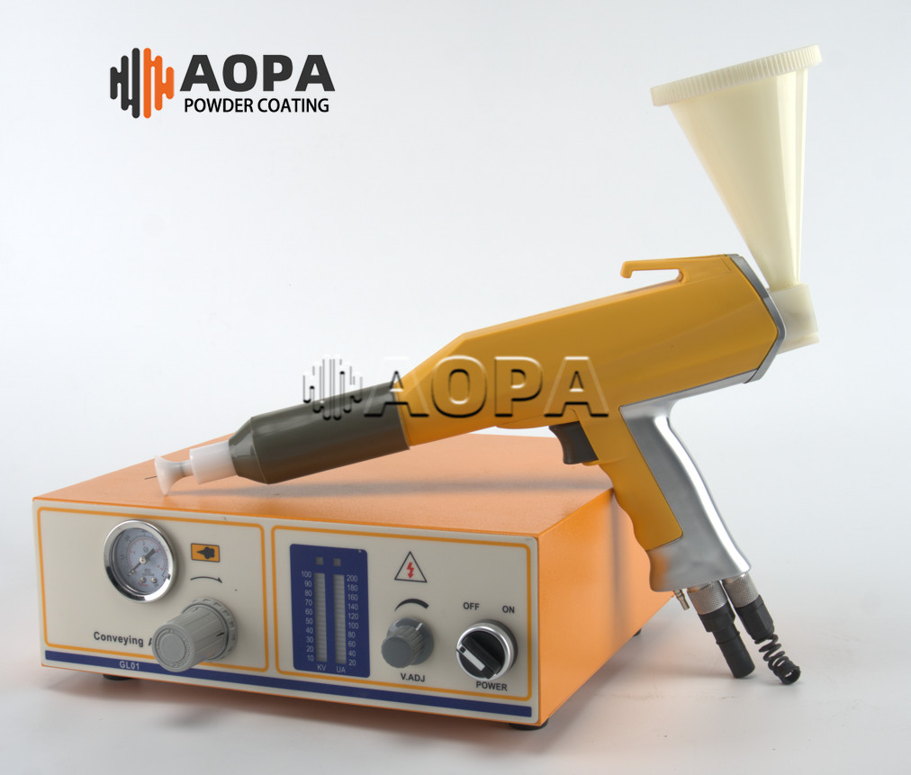 L-01C Experimental Manual Electrostatic Powder Sprayer with Funnel