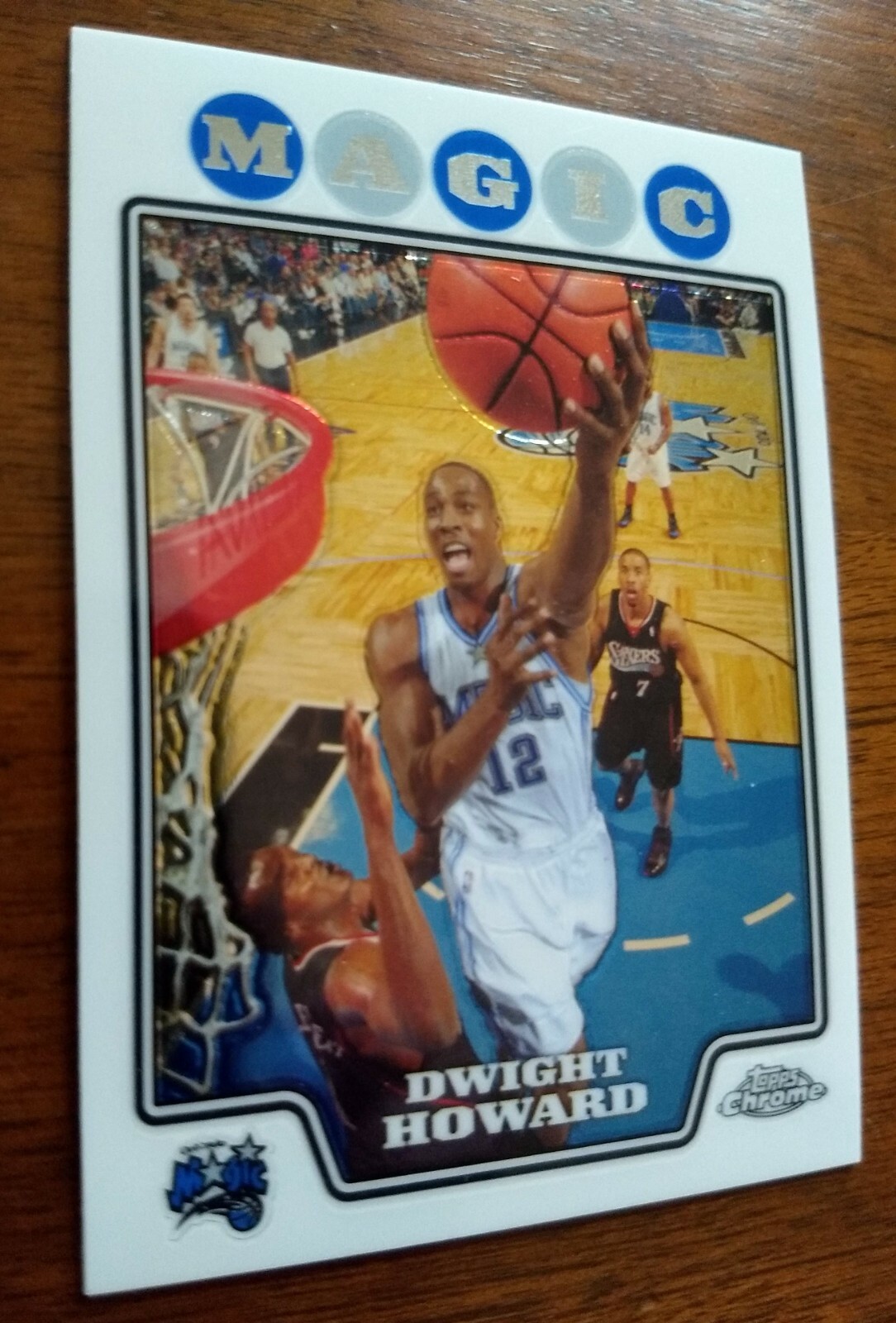 Dwight Howard #12 Basketball Cards 2008 Topps Chrome trading card — raw and PSA graded price guide
